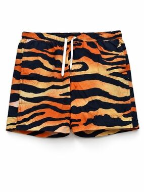 NWT Onia Charles swim shorts trunks  in Animal Paint Print size M